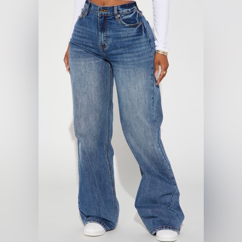 Low Stretch Baggy Jeans (**size 1**)